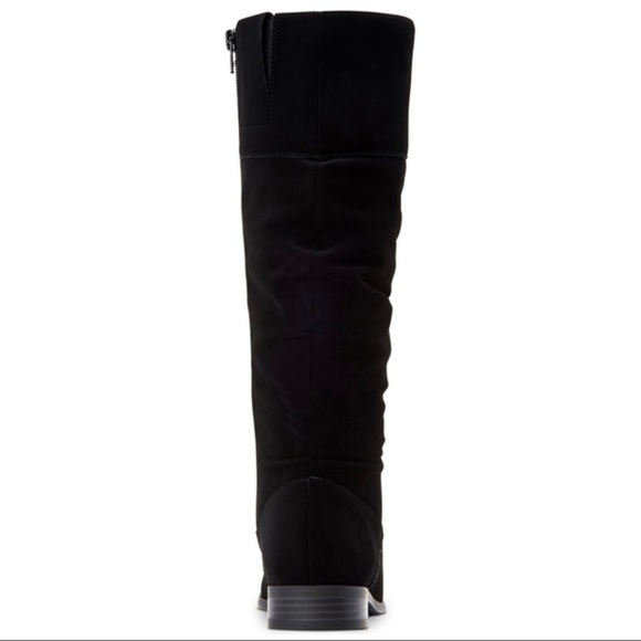 New Style & Co Kelimae Scrunched Boots Black​ - Picture 3 of 6